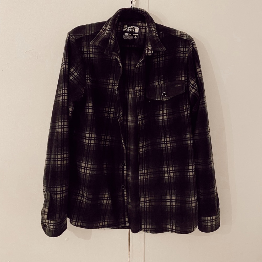 Billabong men’s fleece flannel